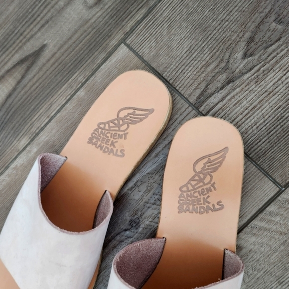 Ancient Greek Sandals Light Pink Suede 7 - Picture 2 of 4